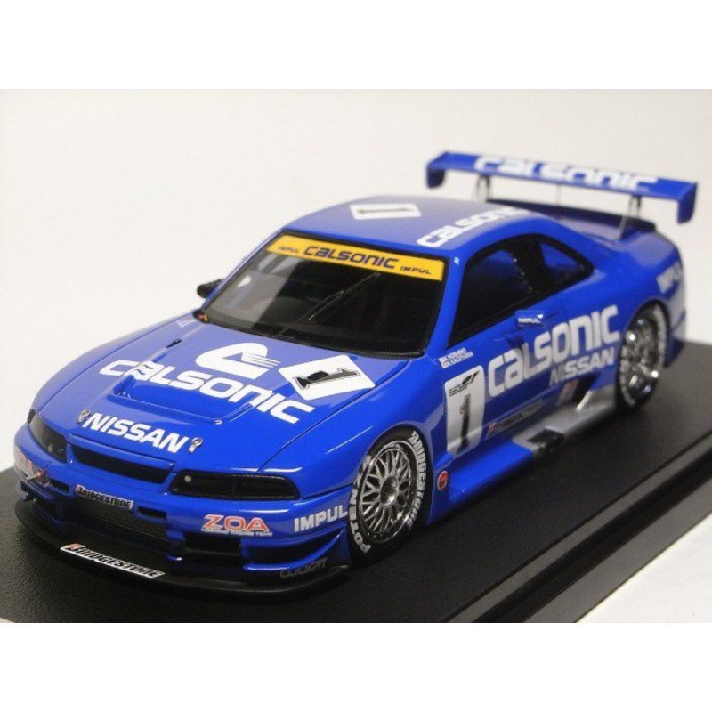 エブロ】☆1/43[ EBBRO×HPI ]カルソニックスカイライン GT－R＃１ 