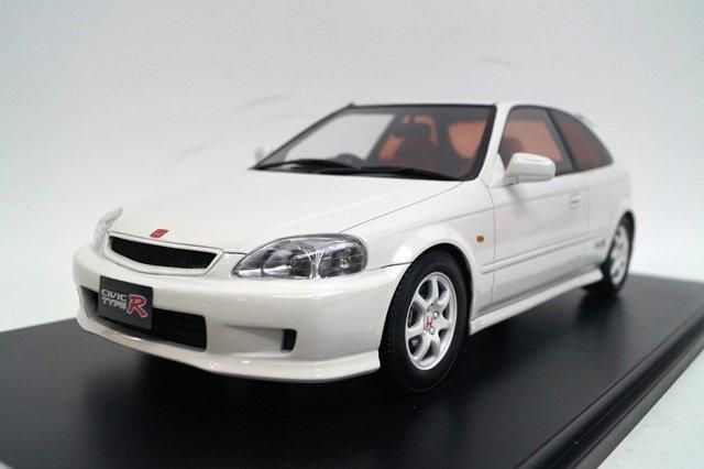 Onemodel 1 18 ホンダ シビック Type R Ek9 Champion White 再生産 15c05 10