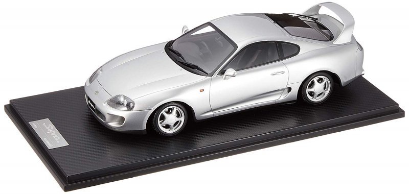 Onemodel 1 18 トヨタ スープラ クリアカバー付属 Silver Metallic 18c02 07 ミニカーショップ ロビンソン