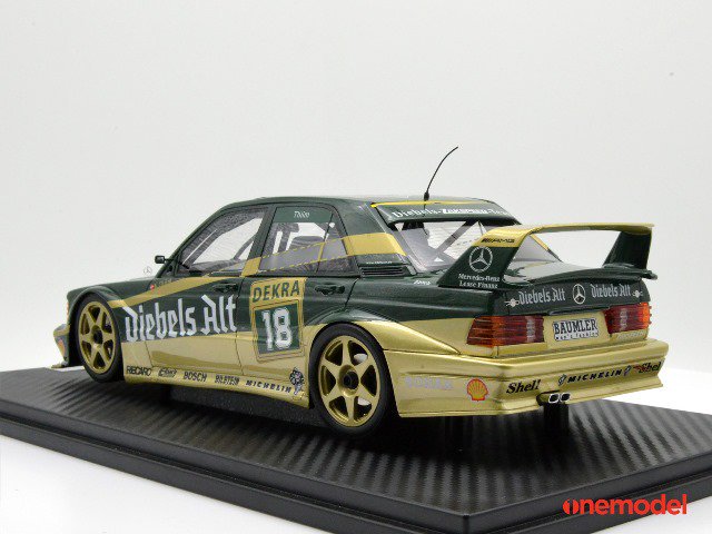 onemodel】 1/18 メルセデスベンツ 190E EVO2 1992#18 K.Thiim