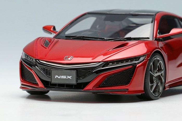 アイドロン】 1/43 ホンダ NSX(NC1) 2016 ヴァレンシアレッドパール