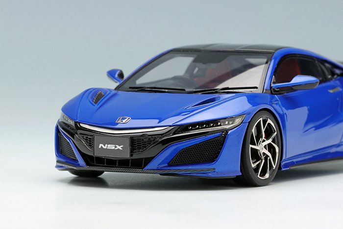 EIDOLON 1/43 ホンダ NSX (NC1) with Carbon Package 2016 ヌーベルブルーパール (インテリア:ブラック/レッド) 完成品