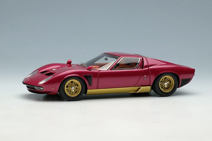 レア！1/18 京商 ランボルギーニ ミウラ イオタ SV シルバー-