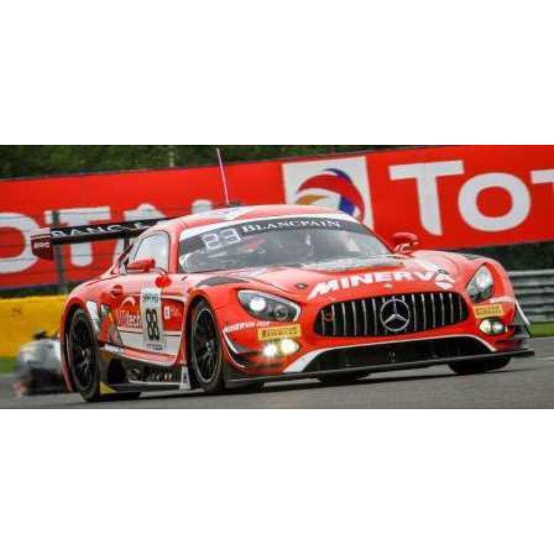 スパーク】 1/43 メルセデス-AMG GT3 No.4 24H SPA 2017 Black FalconL 