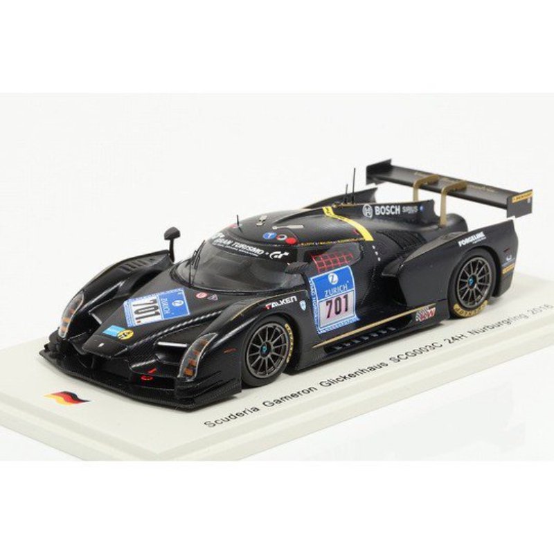 スパーク】 1/43 SCG SCG003C No.702 24h N?rburgring 2016 Scuderia