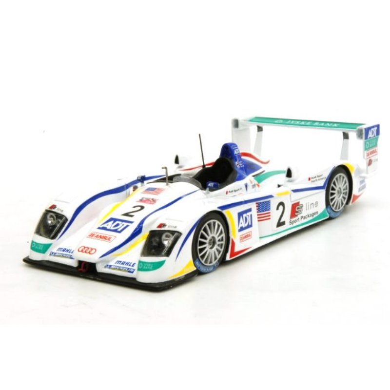 スパーク】 1/43 アウディ R8 Team Champion No.2 3rd ルマン 2005