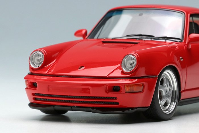 ポルシェ 911 964 カレラRS 3.8 スパーク 1/43 赤 - ミニカー