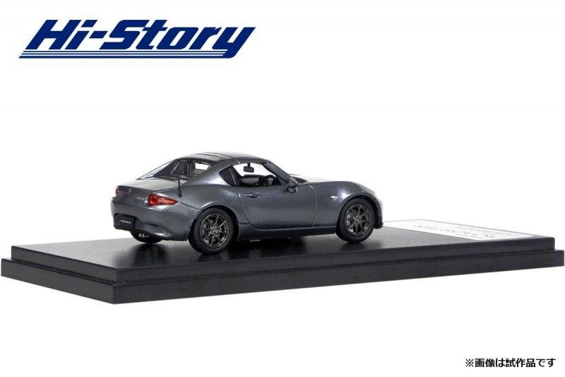 ハイストーリー】 1/43 マツダ ロードスター RF (2016) マシーングレー