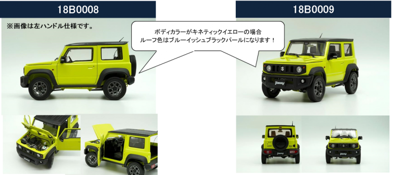 BMクリエイションズ】 1/18 スズキ ジムニー (JB74 BMクリエイションズ】 1/18 スズキ ジムニー (JB74