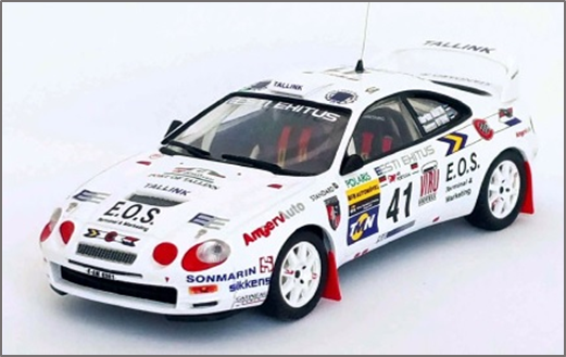 ☆大特価B！！【トロフュー】1/43 トヨタ セリカ GT Four 1998年ラリー