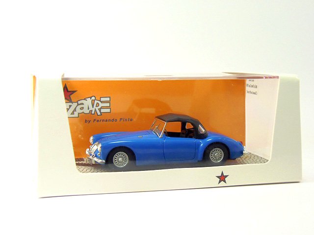 ビザール】1/43 MGA Twin Cam soft roof 1958 blue [BZ380]・ミニカー