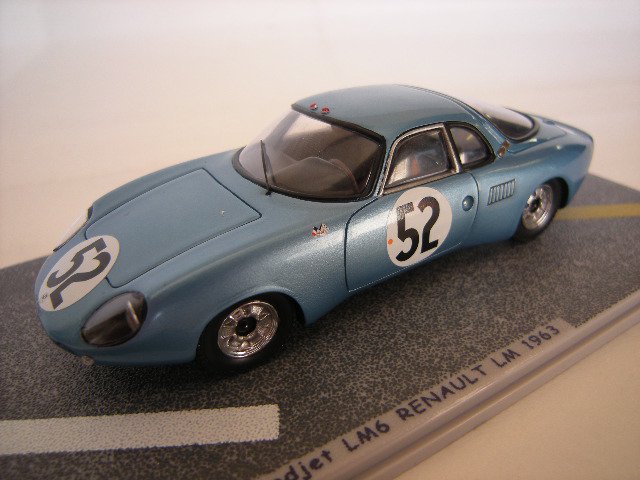 ビザール】1/43 Rene Bonnet Aerodjet LM6 #52 LM 1963 [BZ446