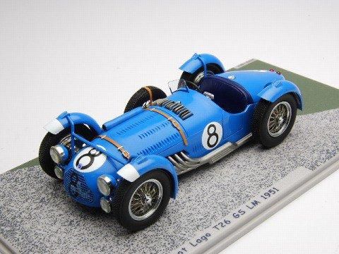 ビザール】1/43 Talbot Lago T26 GS No. 8 ルマン 1951 [BZ431