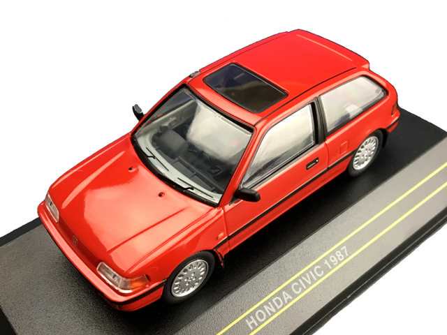 ファースト】1/43 ホンダシビック87 レッド[F43042]・ミニカー通販専門