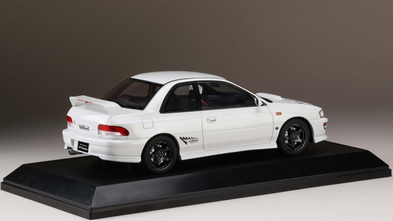 ホビージャパン】 1/18 スバル インプレッサWRX type R STi Ver.1997