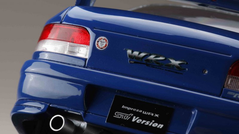 ホビージャパン】 1/18 スバルインプレッサ WRX type R STi Version IV