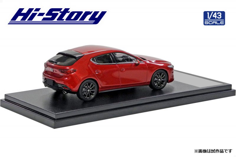 Hi-Story 1/43 MAZDA MAZDA3 FASTBACK 2019 - ミニカー