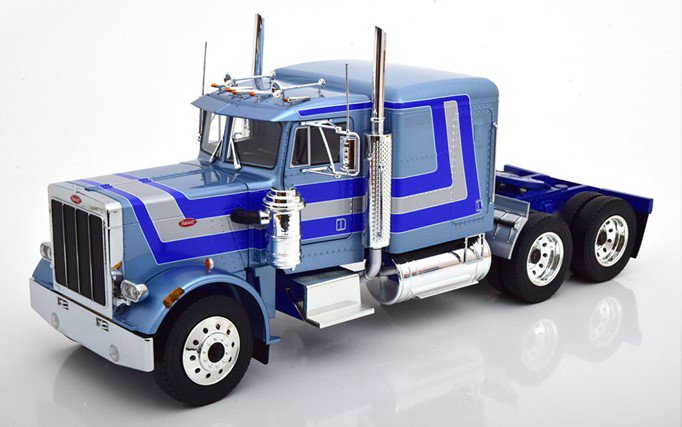 ROAD KINGS】 1/18 Peterbilt 352 Pacemaker 1977-1979 redmetallic/silver[ RK180151] | ショップ名 - ミニカーショップ ロビンソン！Model Car shop