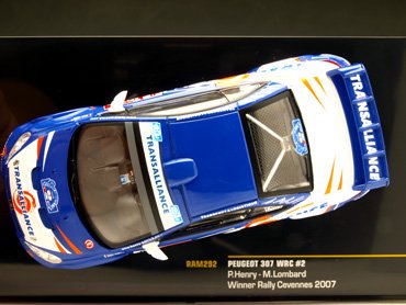 ☆大特価D！！【イクソ】1/43 プジョー 307 WRC 07 ラリー