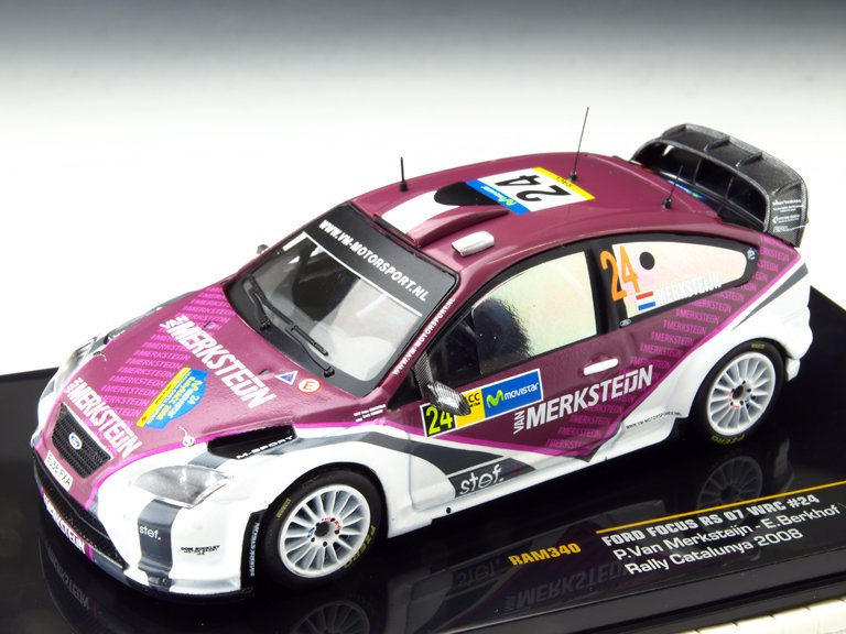 ☆大特価D！！【イクソ】1/43 フォード・フォーカス RS 07 WRC 08 