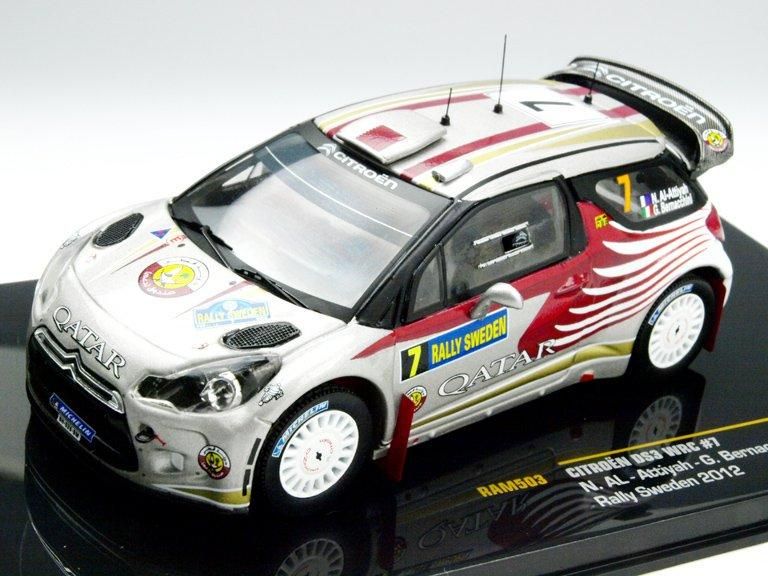 ☆大特価D！！【イクソ】1/43 シトロエン DS3 WRC 12 ラリー