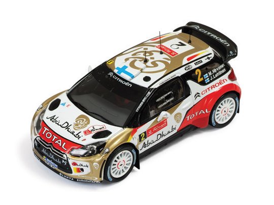 ☆大特価D！！【イクソ】1/43 シトロエン DS3 WRC 13 ポルトガルラリー