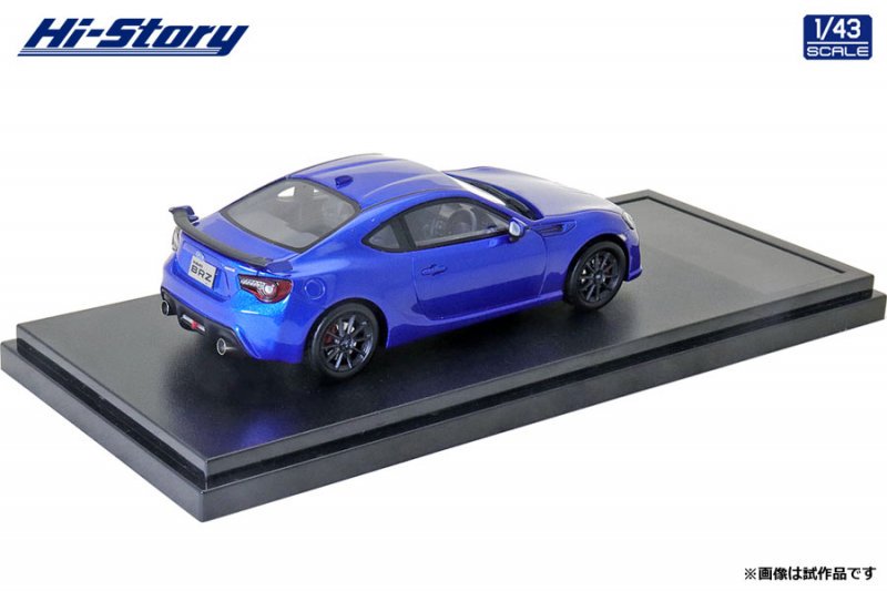 ハイストーリー】 1/43 スバル BRZ 2.0 GT (2016) WRブルー・パール