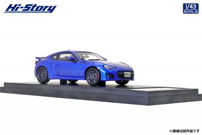 【ハイストーリー】 1/43 スバル BRZ 2.0 GT (2016) WRブルー