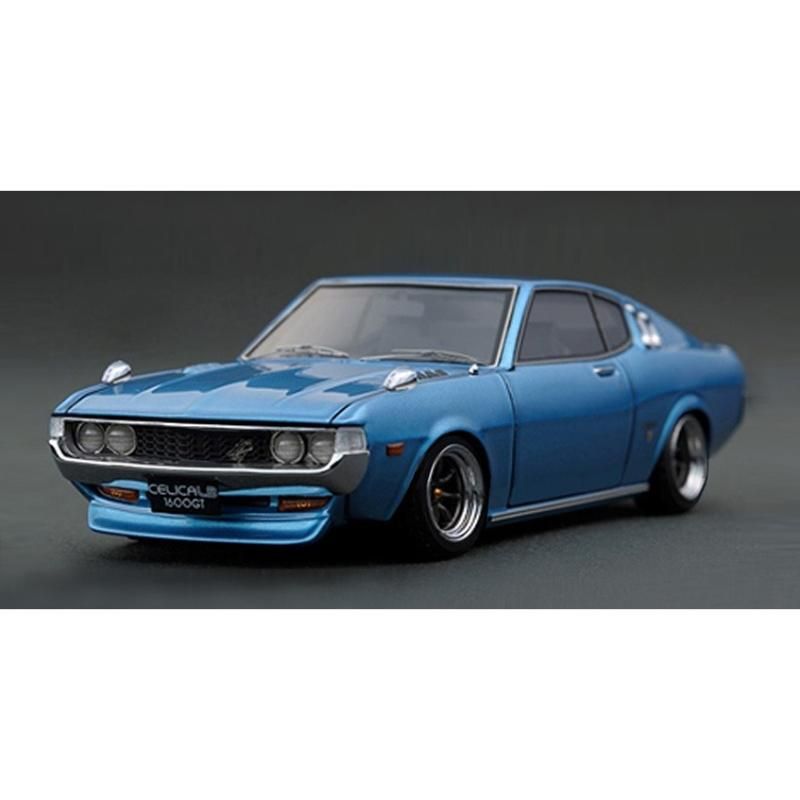 △メーカー完売絶版品【イグニッションモデル】 1/18 トヨタ セリカ 1600GT LB (TA27) Blue Metallic  ☆生産予定数：120pcs [IG2602]