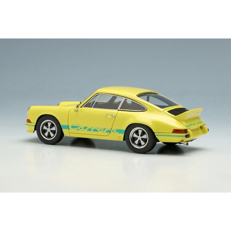 ヴィジョン】 1/43 ポルシェ 911 カレラ RS2.7 1973 イエロー/グリーン