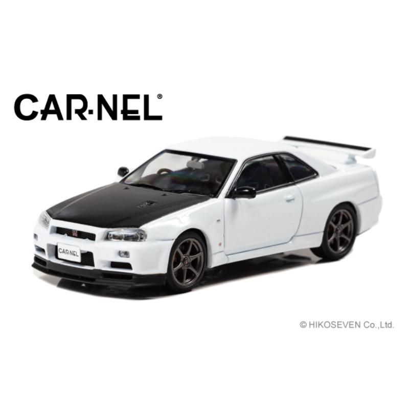 △【カーネル】 1/43 日産 スカイライン GT-R VspecII N1 (BNR34) 2000 