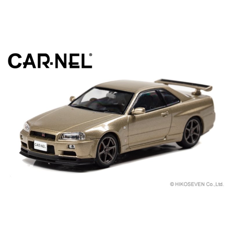 △【カーネル】 1/43 日産 スカイライン GT-R VspecII N1 (BNR34) 2000 