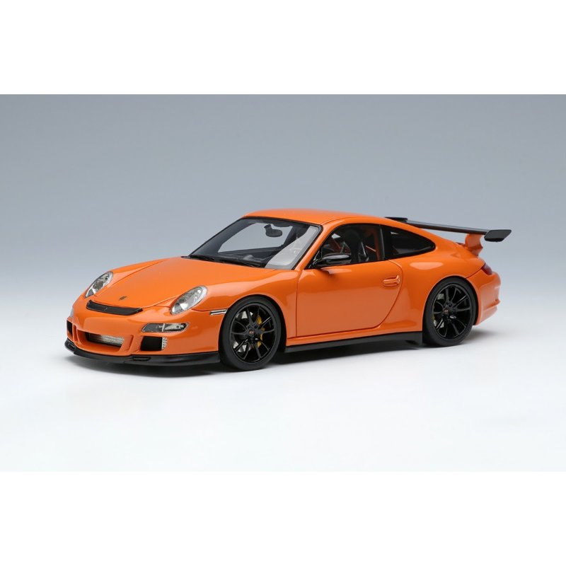 アイドロン】 1/43 ポルシェ 911 (997) GT3 RS 2007 オレンジ 限定50台