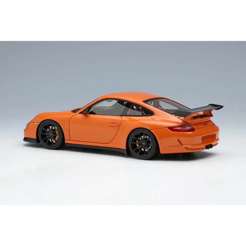 アイドロン】 1/43 ポルシェ 911 (997) GT3 RS 2007 オレンジ 限定50台 