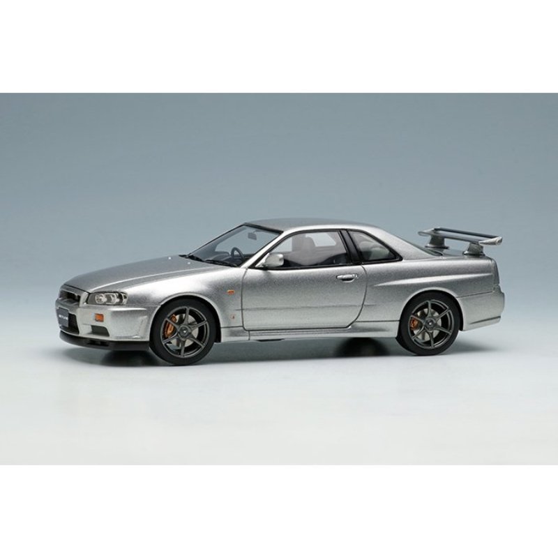 アイドロン 1/43 日産 スカイライン GT-R (BNR34) 1999 ソニックシルバー