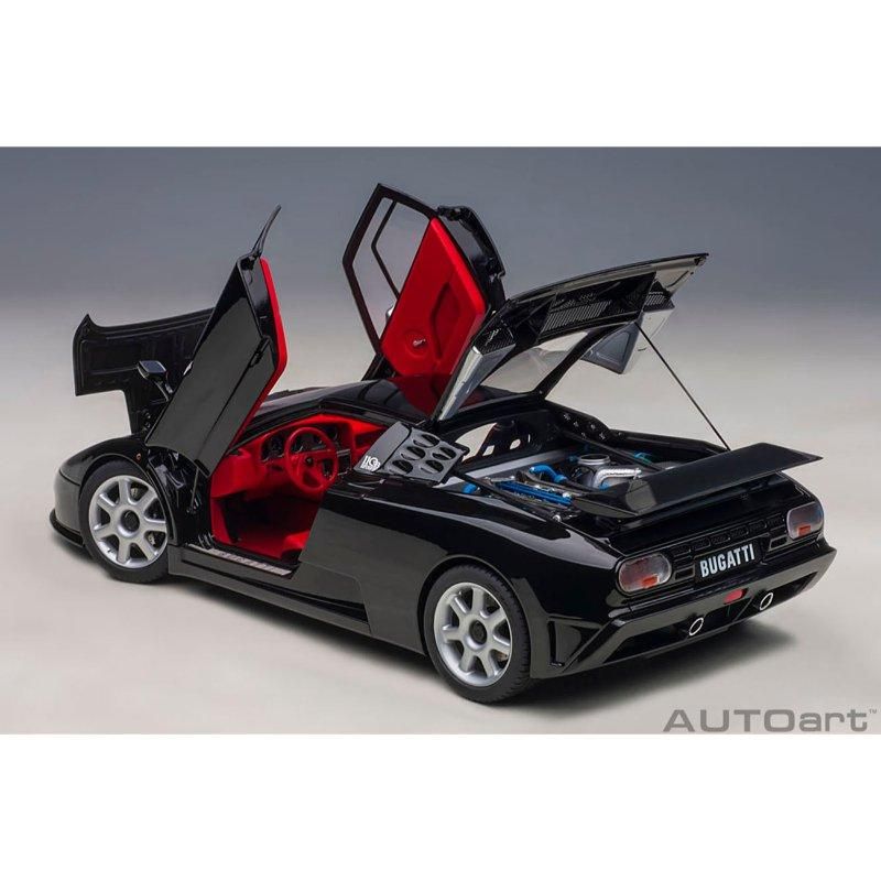 オートアート 1/18 ブガッティ EB110 SS ブラック 70919 ヨドバシ.com - オートアート AUTOart 70919 1/18 ブガッティ