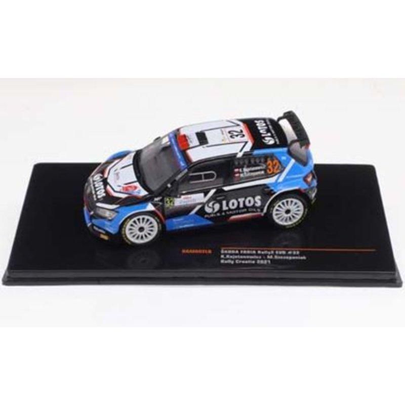 イクソ】1/43 シュコダ ファビア ラリー 2 EVO2021年ラリー