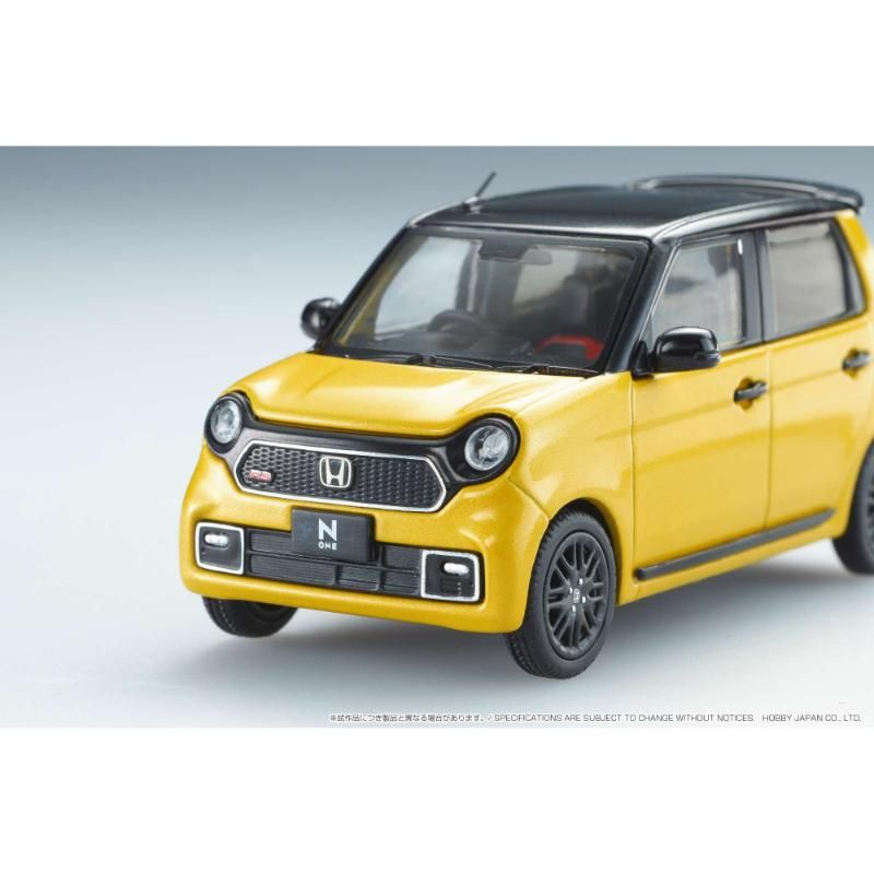 HONDA N-ONE カラーサンプル ミニカー 非売品　プレミアムイエロー HONDA N-ONE カラーサンプル ミニカー 非売品 プレミアムイエロー N