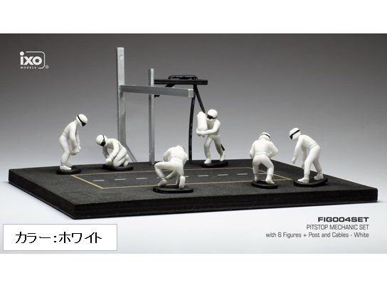 ☆大特価A！！【イクソ】1/43 ピットストップ メカニックセット