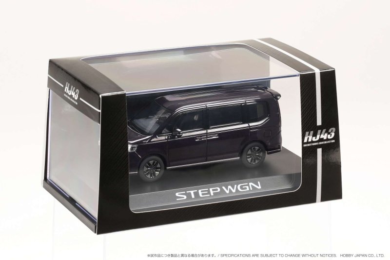 ホビージャパン】 1/43 ホンダ STEP WGN e:HEV SPADA トワイライト