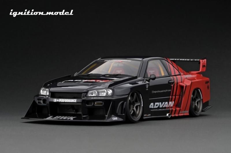 △【イグニッションモデル】 1/18 LB-ER34 Super Silhouette SKYLINE