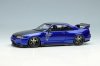 【アイドロン】 1/43 ガレージアクティブ アクティブ R33 GT-R ワイドボディコンセプト キャンディブルー  ■再生産[EM489B]