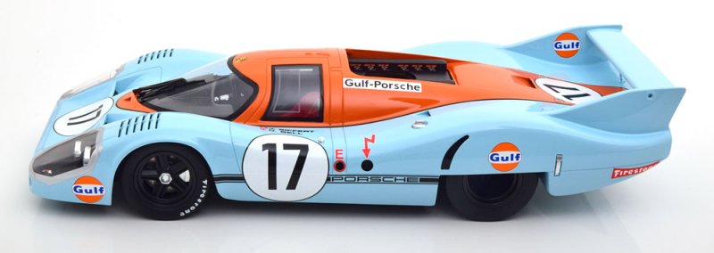 CMR】 1/12 Porsche 917LH Gulf No.17 24h ルマン 1971 Siffert/Bell