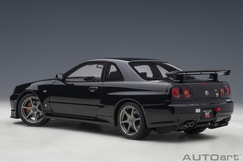 No.245 オートアート スカイライン R34 GT-R - ミニカー