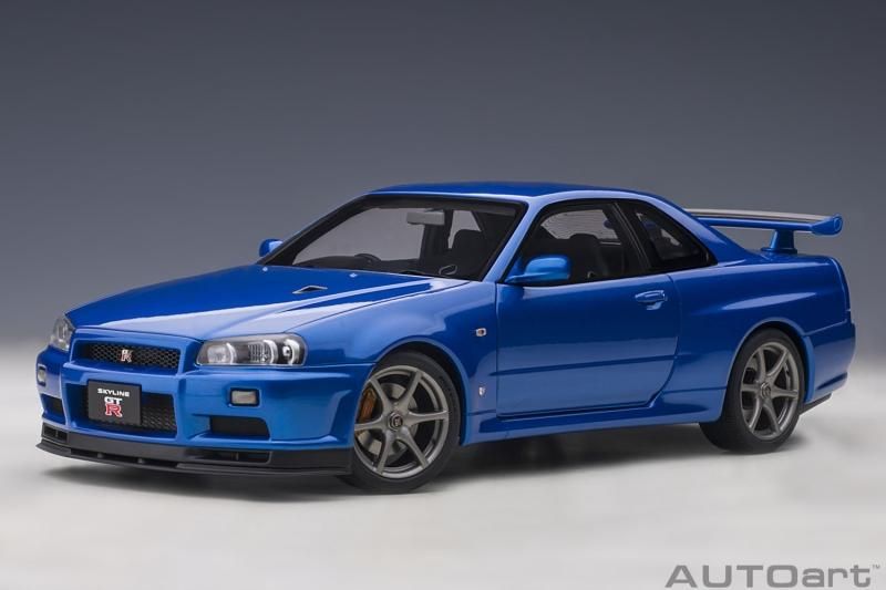 高い買取 オートアート スカイライン R34 GT-R Z-tune 1:18 - 模型