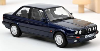 ノレブ】 1/18 BMW 325i 1988 メタリックブルー □再受注品[183201