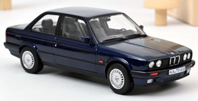 ノレブ】 1/18 BMW 325i 1988 メタリックブルー □再受注品[183201 