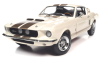 ■【アメリカンマッスル】 1/18 1967 フォード マスタング シェルビー GT350 ウィンブルドンホワイト [AMM1227]