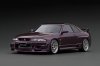 <img class='new_mark_img1' src='https://img.shop-pro.jp/img/new/icons15.gif' style='border:none;display:inline;margin:0px;padding:0px;width:auto;' />（予約）【イグニッションモデル】 1/18 Nissan Skyline GT-R (BCNR33)  Midnight Purple★生産予定数：120pc [IG2779]