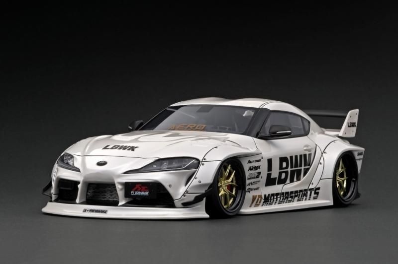 LB-WORKS スープラ 1/18 リバティウォーク イグニッションモデル 